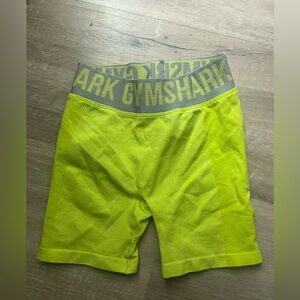 Neon green gymshark shorts